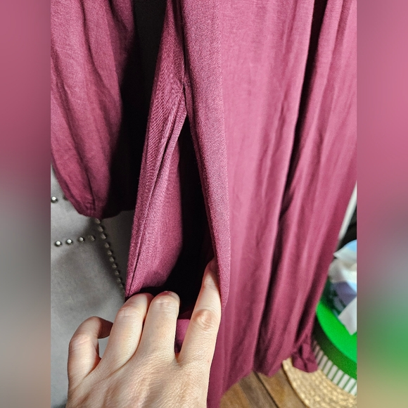 Soma Maxi Dress Wine Burgandy - Picture 8 of 13